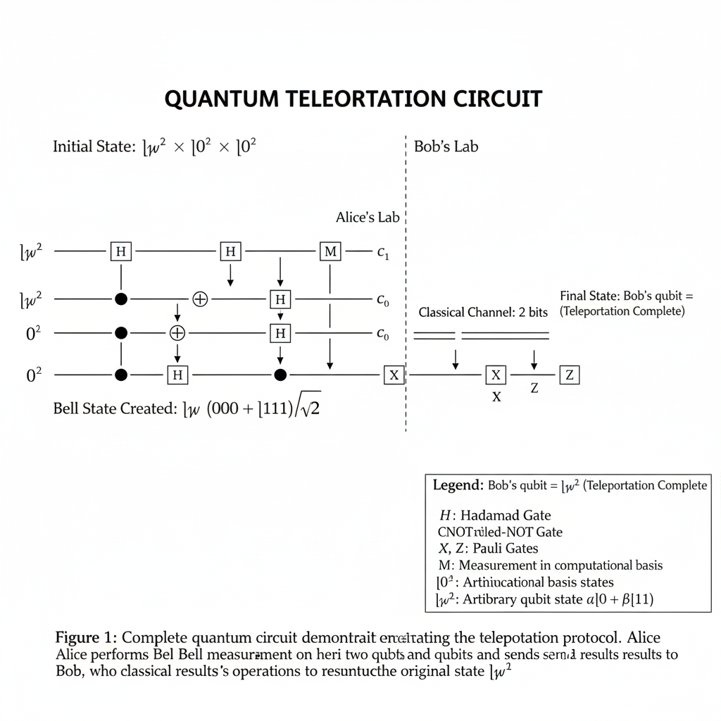 Quantum Circuit Diagram Generated by Nano Banana Pro